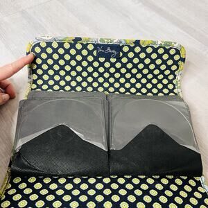 Vera Bradley Paiseley Design 20 Disc CD Holder Travel Case